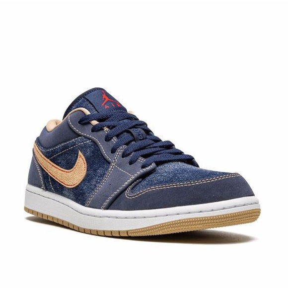Air Jordan 1 Low SE "Denim" sneakers - Picture 2 of 4